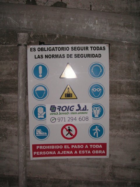 Z CARTEL OBRA FOTOS PREVENCION SEALIZACION